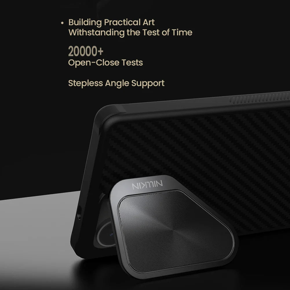 AeroShield S25 Ultra – MagSafe Aramid Fiber Case with Kickstand & Camera Protection