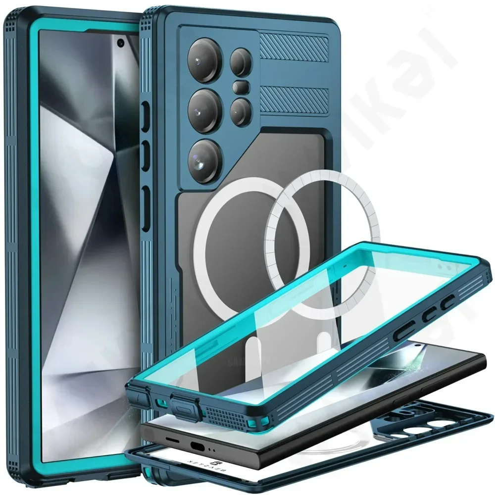 HydroArmor S25 Ultra – 360° Waterproof & Shockproof Protective Case