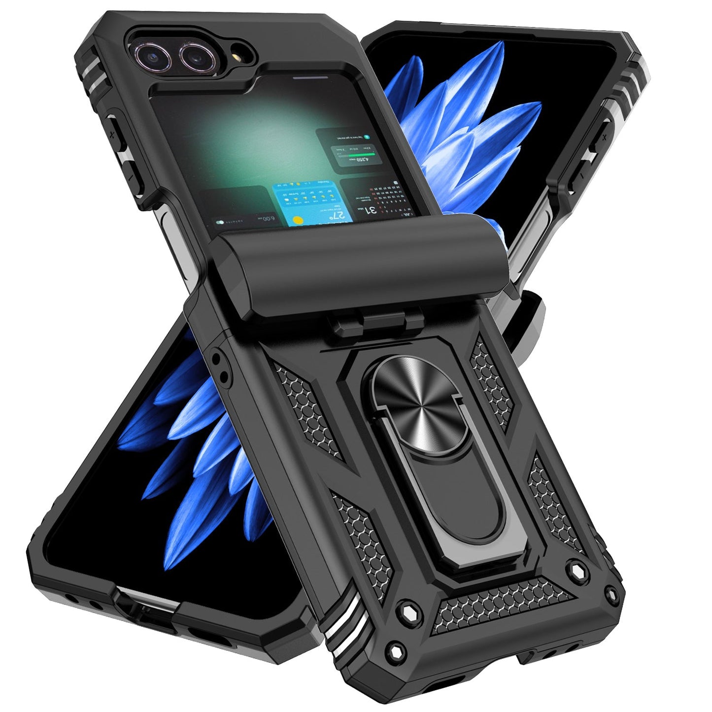 Military Z Flip 6 Grade Case