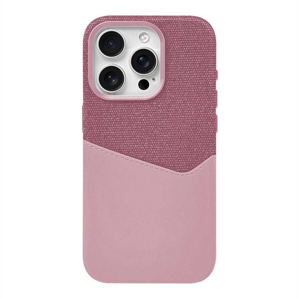 Card iPhone 16, 15, 14 Leather MagSafe & Wallet Design Case