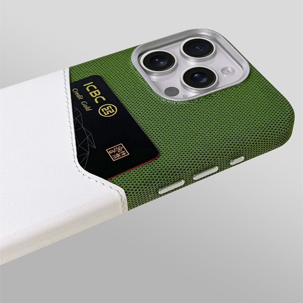 Card iPhone 16, 15, 14 Leather MagSafe & Wallet Design Case