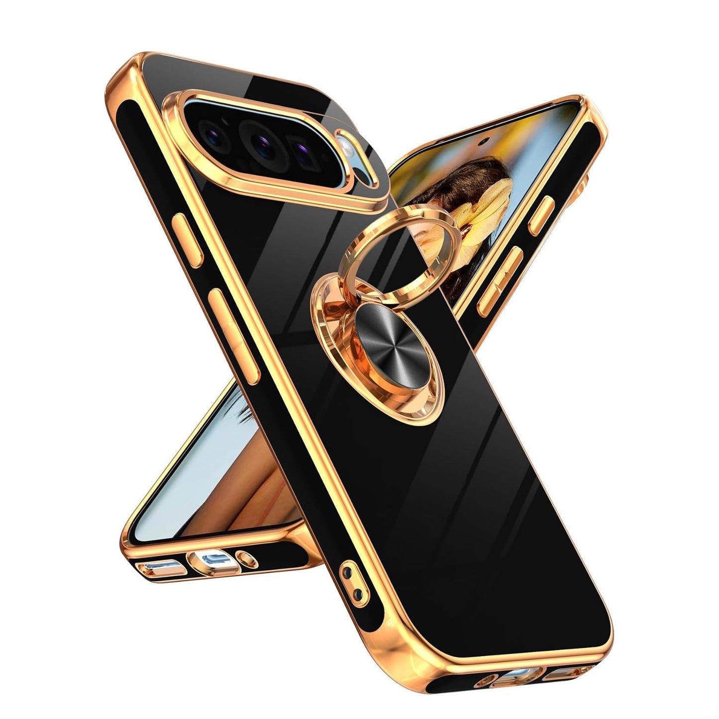 Ring Pixel 9 , 8 , 7 Magnetic Stand & Shockproof Protection Case