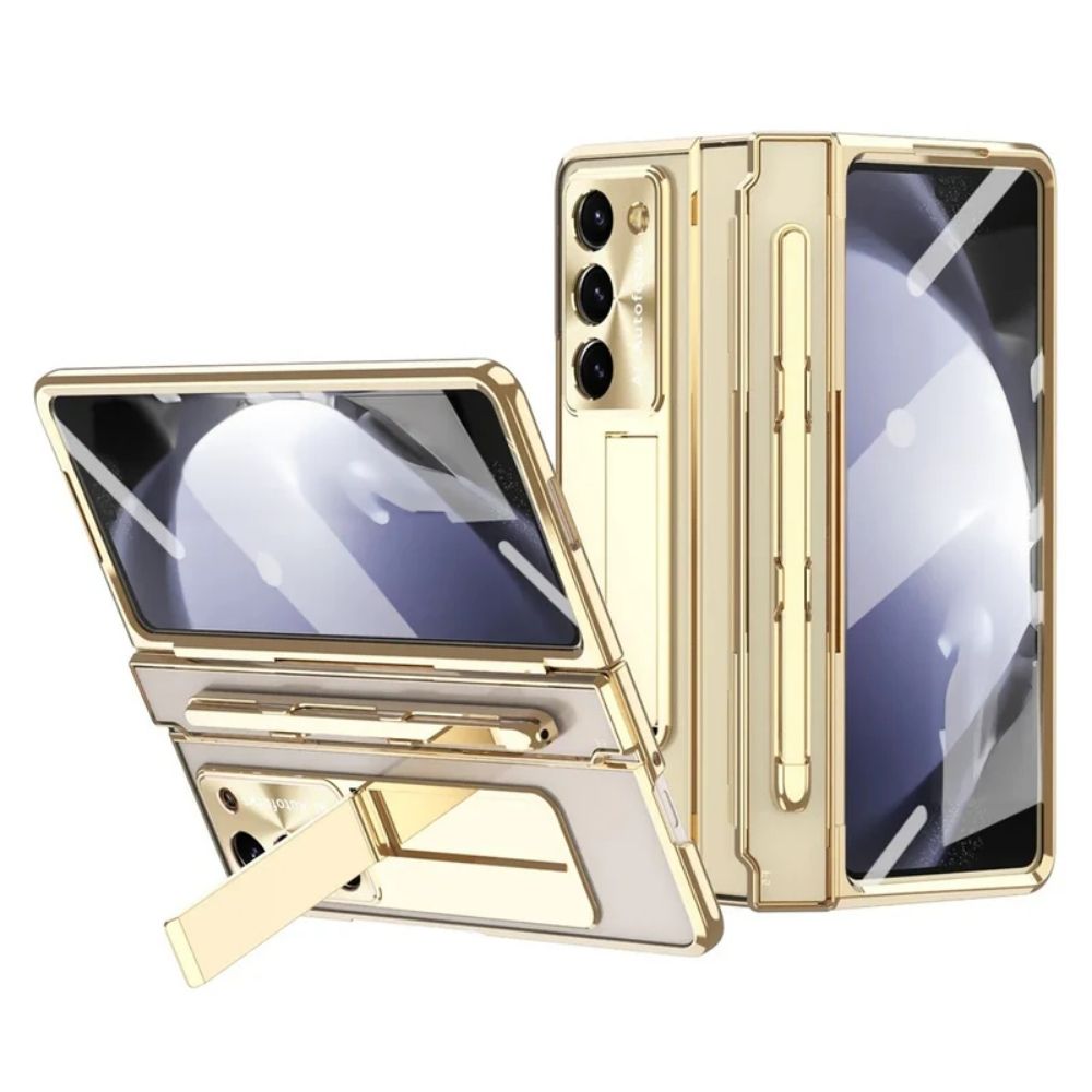 Wireless Transparent Z Fold 6, 5, 4 Kickstand Case 2.0