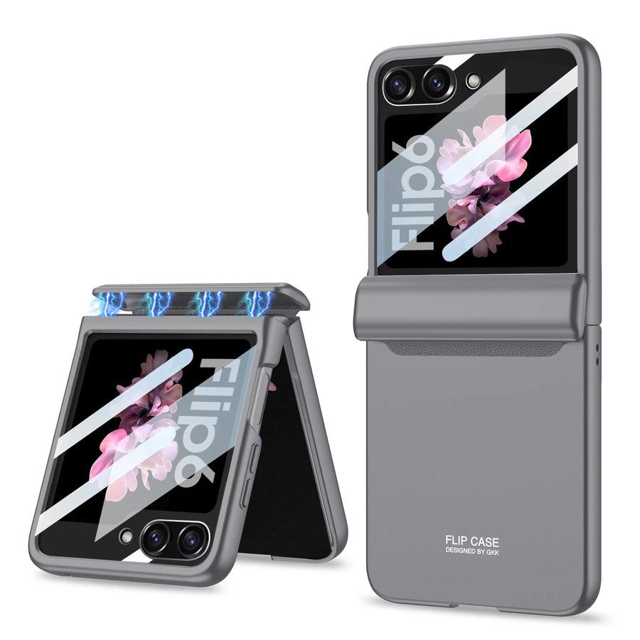 Magnetic Shield Z Flip 6 Screen 360 protection Case