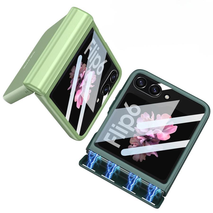 Magnetic Shield Z Flip 6 Screen 360 protection Case