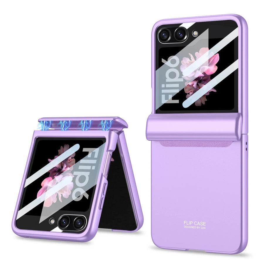 Magnetic Shield Z Flip 6 Screen 360 protection Case
