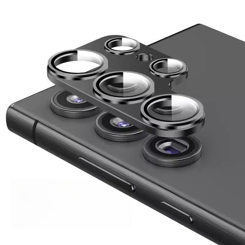 CamShield S25 Ultra – Full Camera Protector with Matte Lens Cap & HD Glass