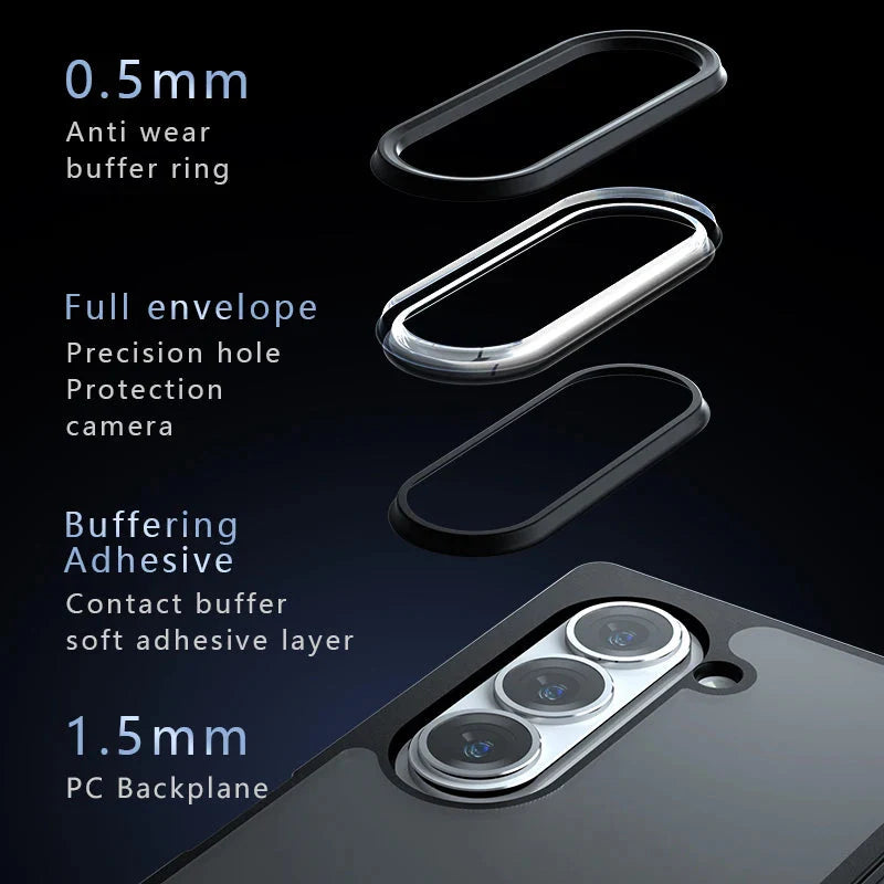 Anti-Drop Z Fold 6 Magsafe Clear Case
