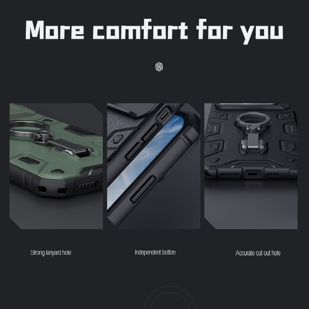 CamShield iPhone 16-14 Pro Max Slide Cover & Kickstand Case