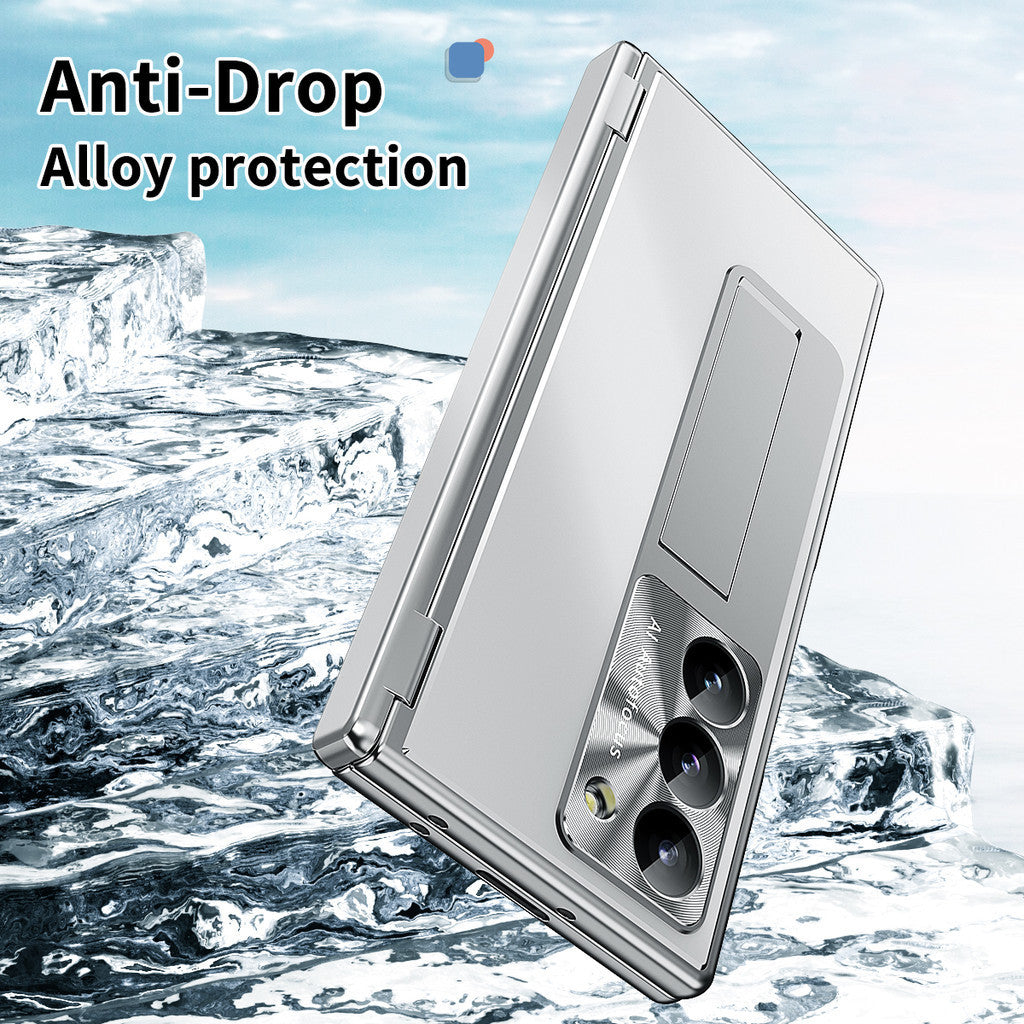 Armor Z Fold 6,5,4 Magnetic Hinge Kickstand & Full Protection Case