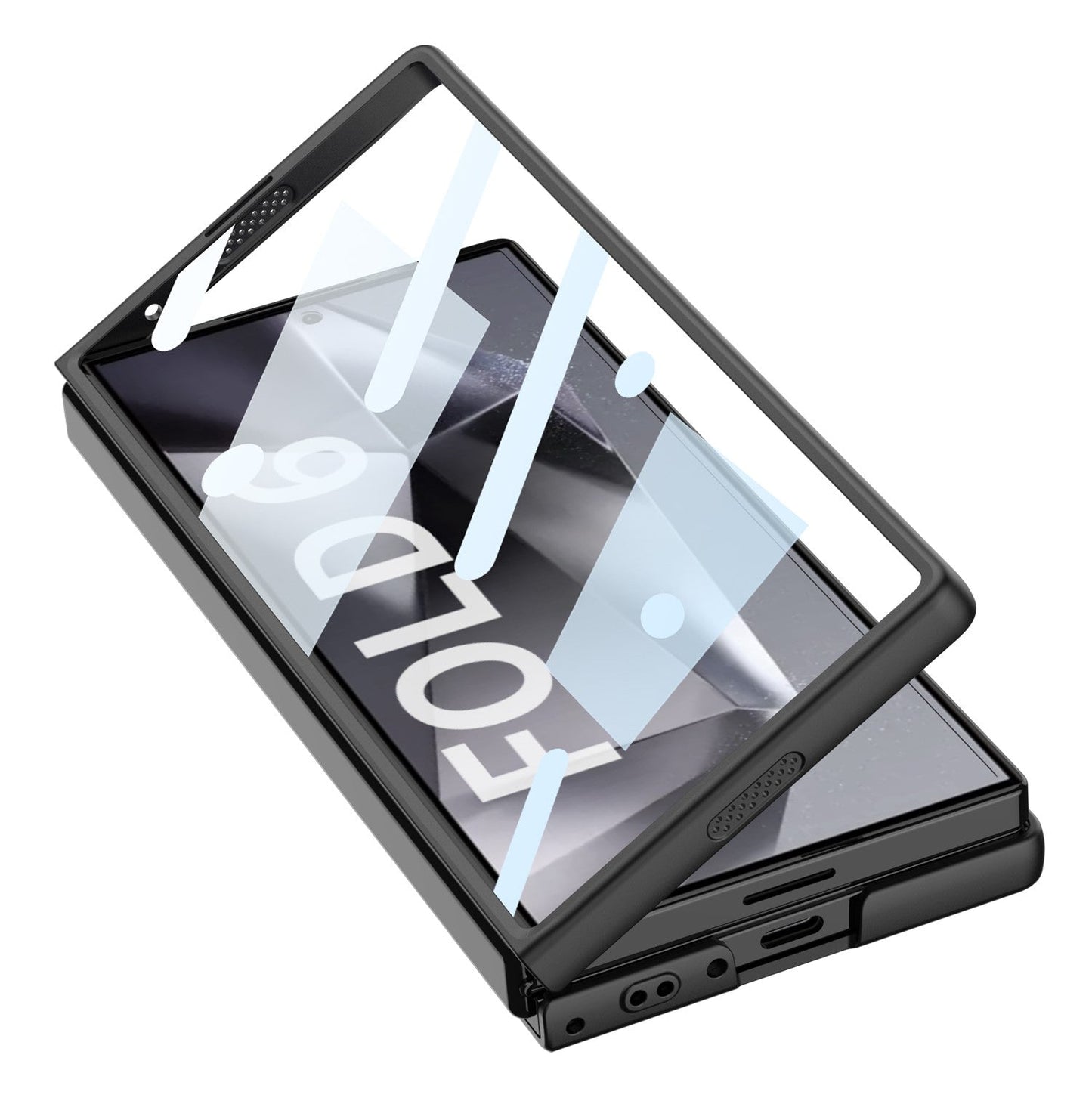 Armor Z Fold 6 PU Leather Shockproof Case