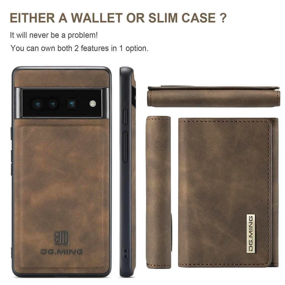 PixelMag Leather Wallet Case