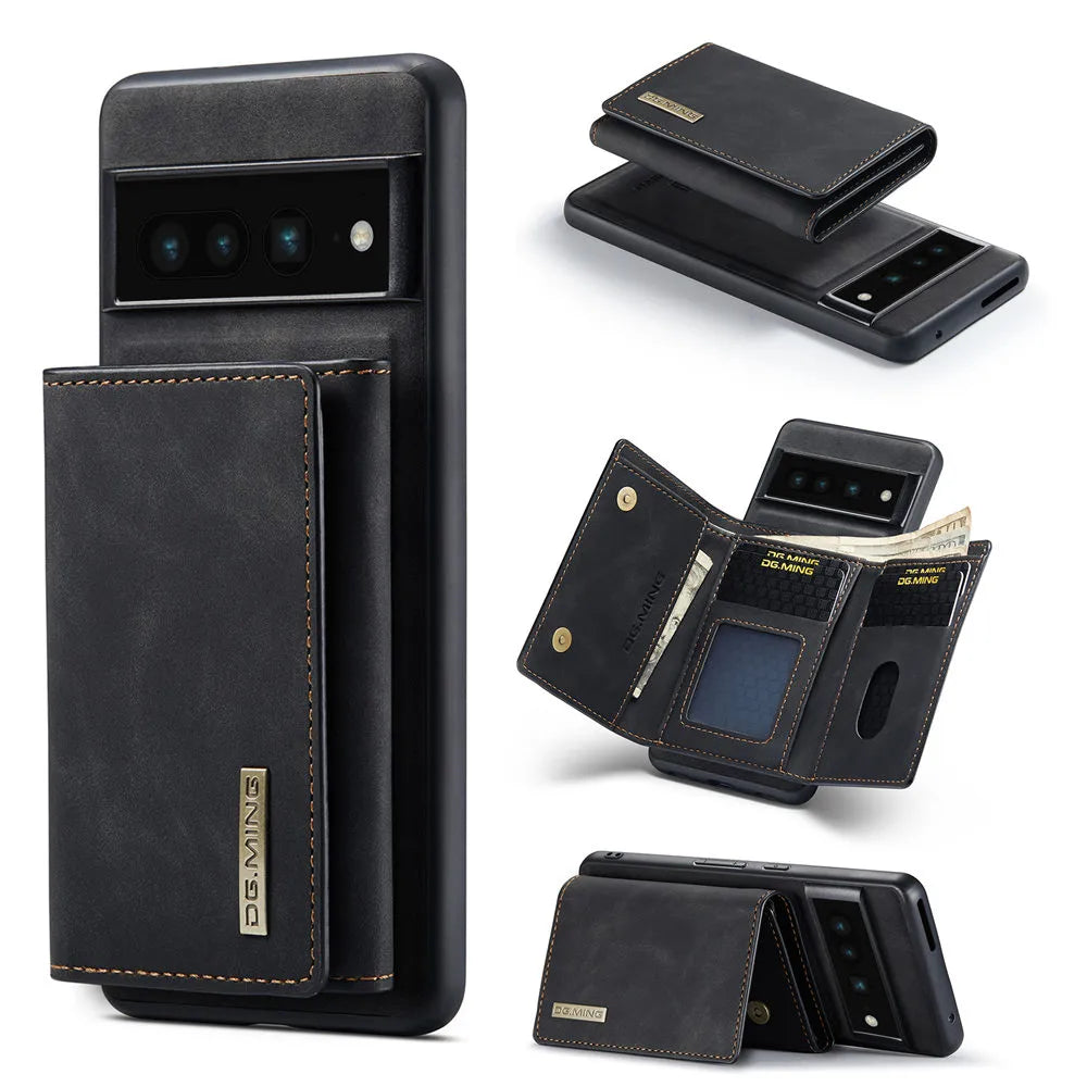 PixelMag Leather Wallet Case
