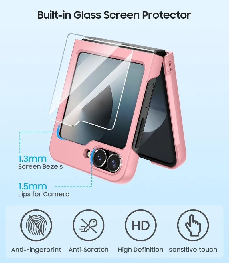 SilkShield Z Flip 6 – Ultra-Thin Matte MagSafe Case