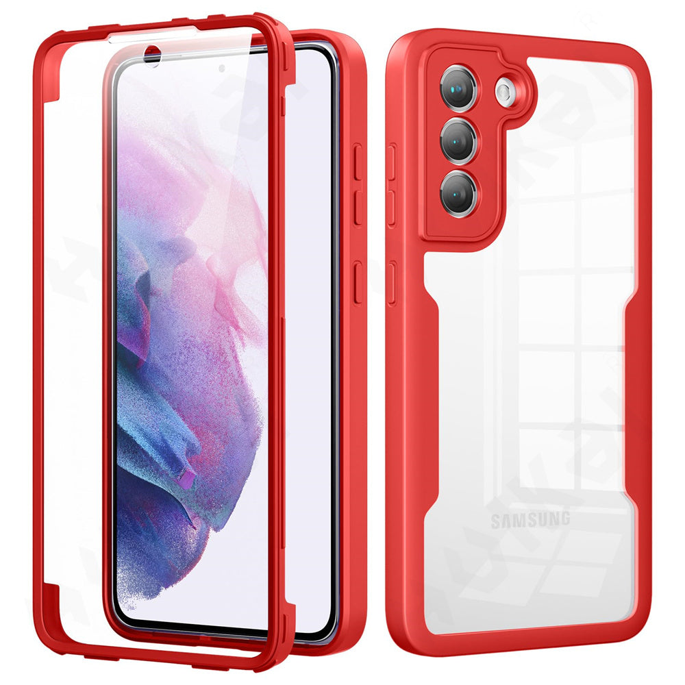 FlexGuard S25 Ultra – Full-Body Shockproof Silicone Case with Screen Protection