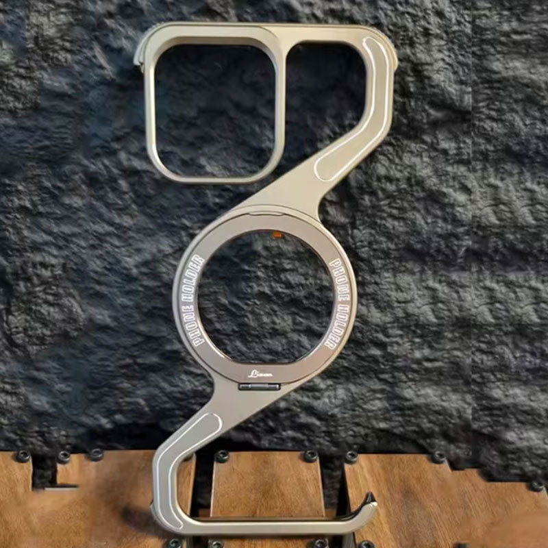 Snap iPhone 16, 15, 14 Z-Shape Stand & Slim Metal Design Case