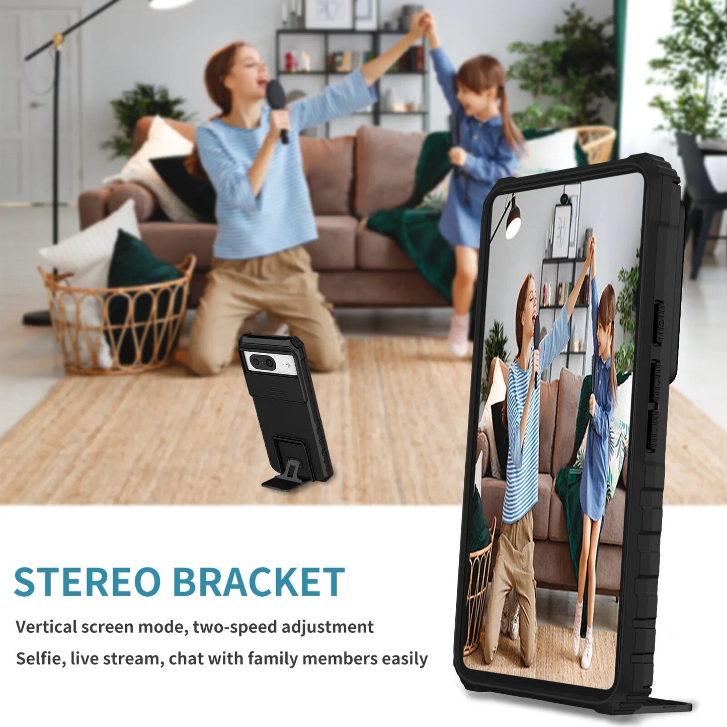 Pixel 8 Series ShockGuard Stand Case