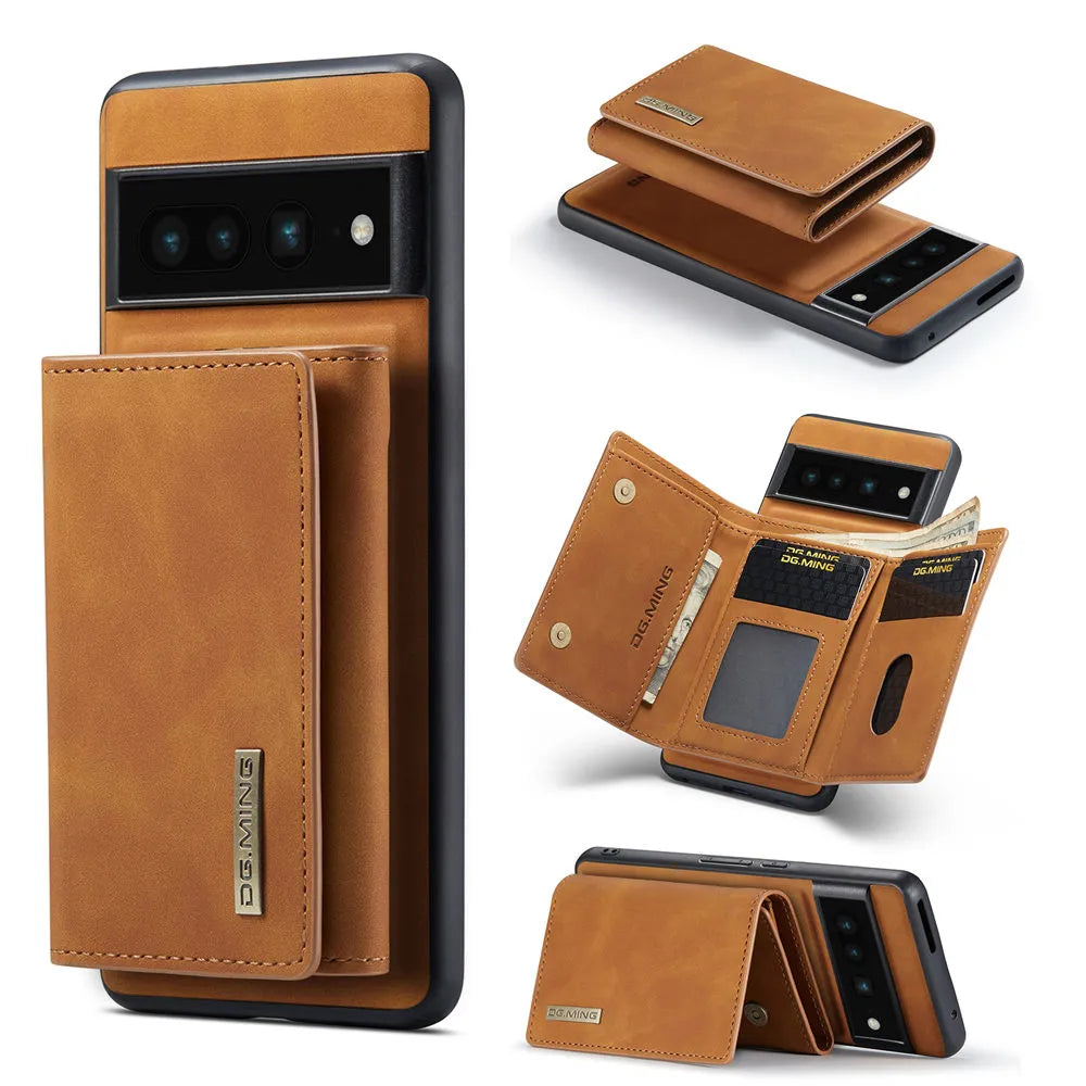 PixelMag Leather Wallet Case