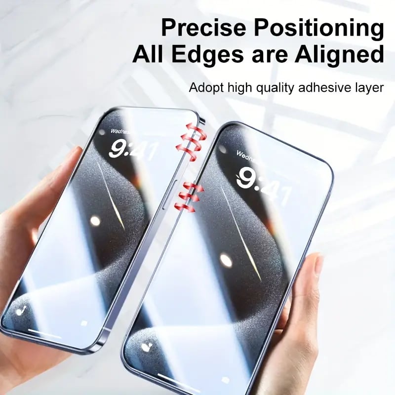 ClearGuard Screen Protector Fingerprint-Proof Dust-Free & Bubble-Free