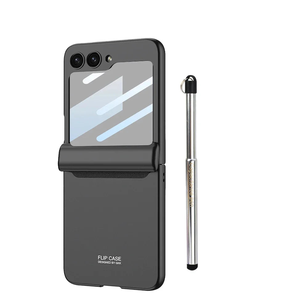Stylus Shield Z Flip 6, 5 Case with HD Screen Protection