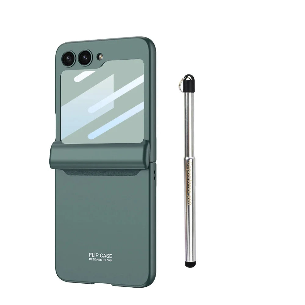 Stylus Shield Z Flip 6, 5 Case with HD Screen Protection