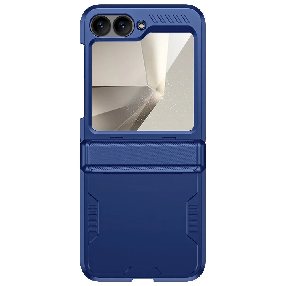 Hinge Armor Z Flip 6 Case with Small Screen Glass Protection