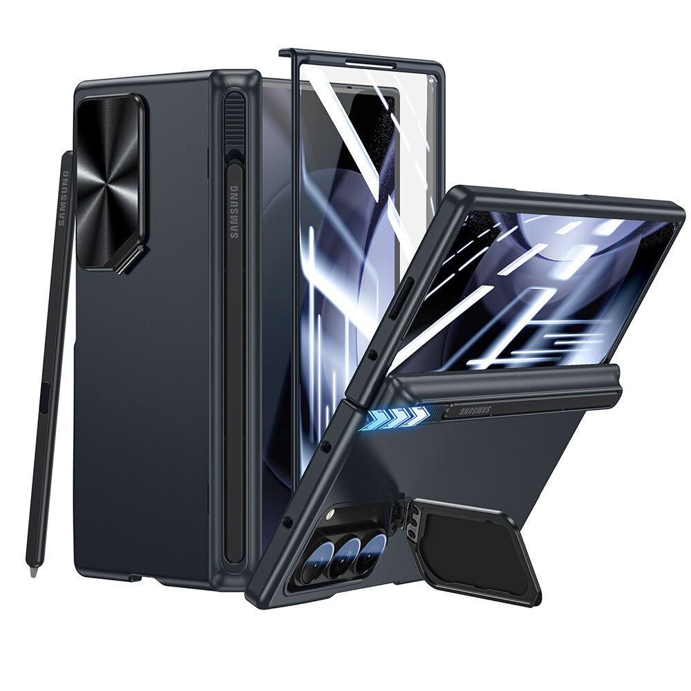 EcoShield Z Fold 6 – Recyclable Slim Case with Hinge Protection & Camera Kickstand