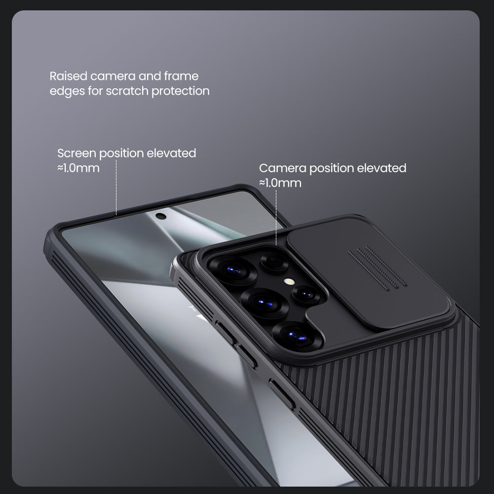 ShieldGuard S25 Ultra – Slide Camera Cover Case with Full 360° Protection