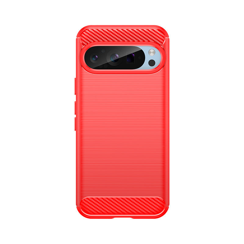 Carbon Shockproof Case for Pixel 9 Pro, Pixel 9 Pro XL - Drop Protection & Soft TPU