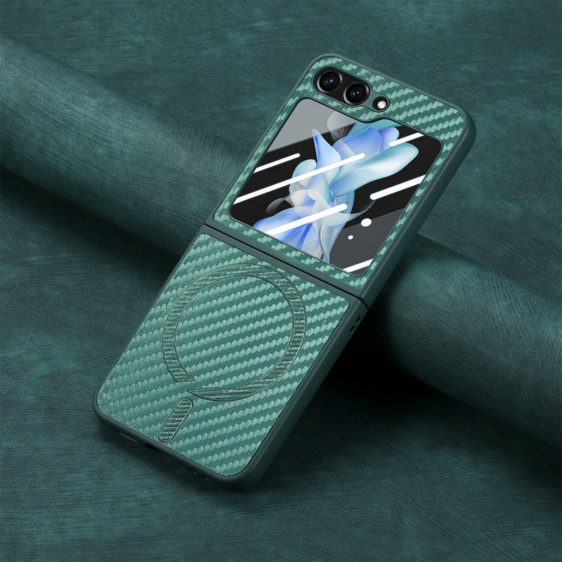 Carbon Armor Z Flip 6, 5, 4 360° Protection & MagSafe Case