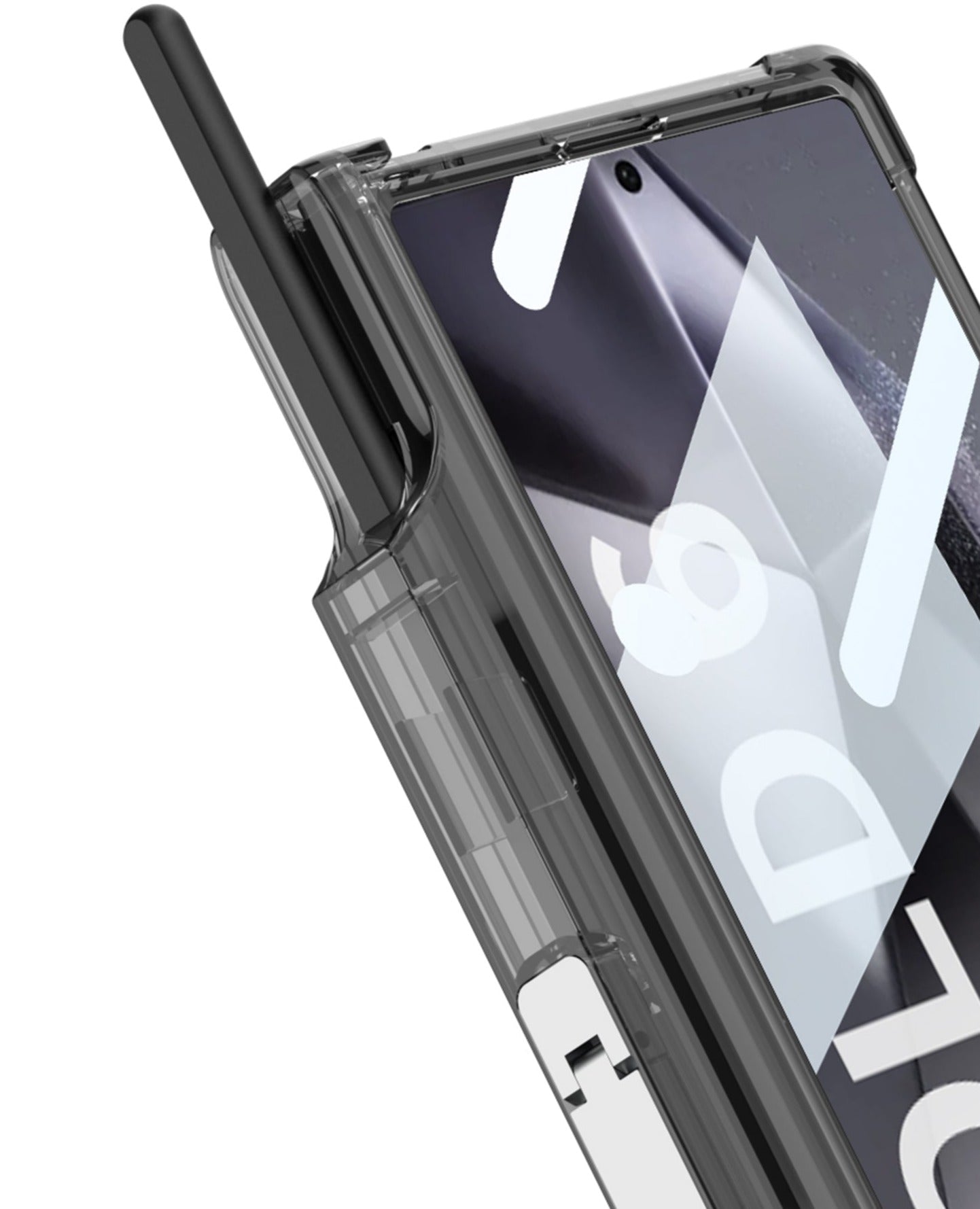 Clear Z Fold 6 Magnetic Shockproof Case