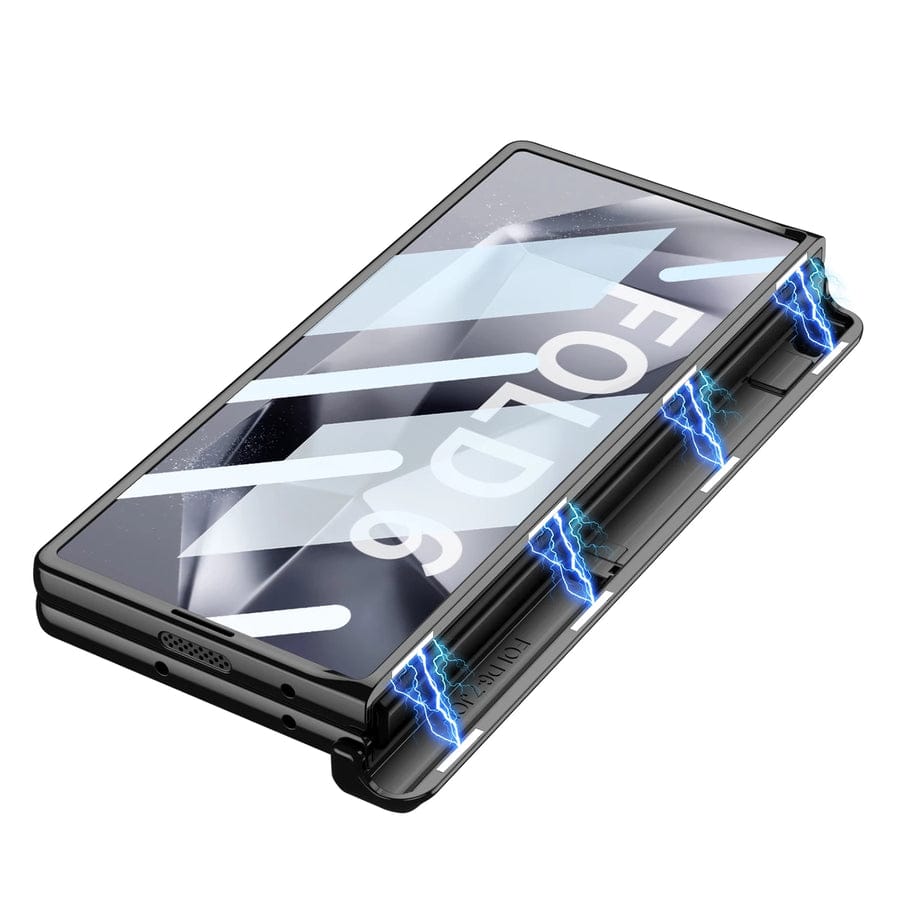 Transparent Magnetic Z Fold 6 Hinge Case
