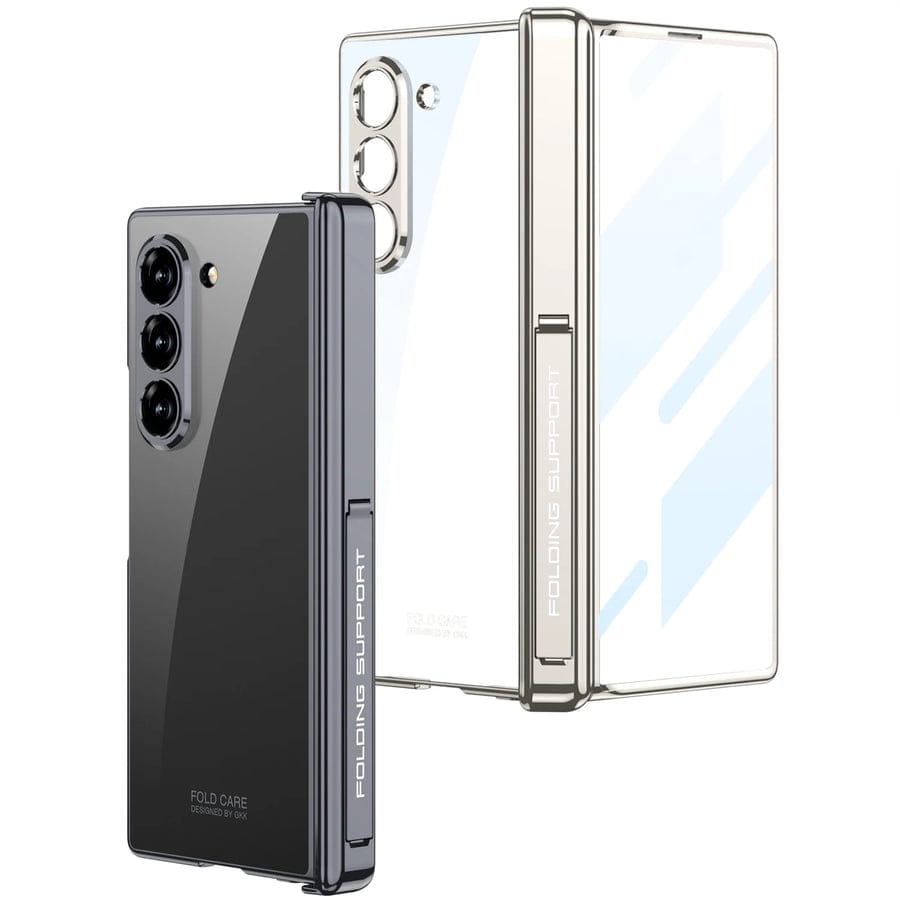 Transparent Magnetic Z Fold 6 Hinge Case