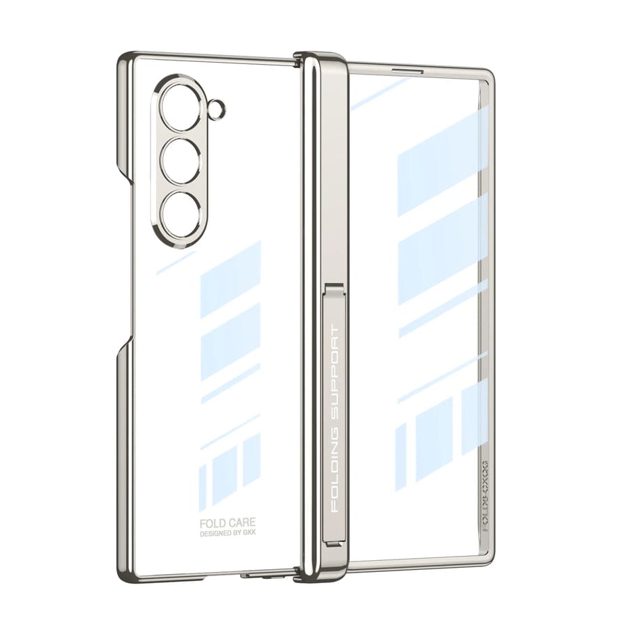 Transparent Magnetic Z Fold 6 Hinge Case