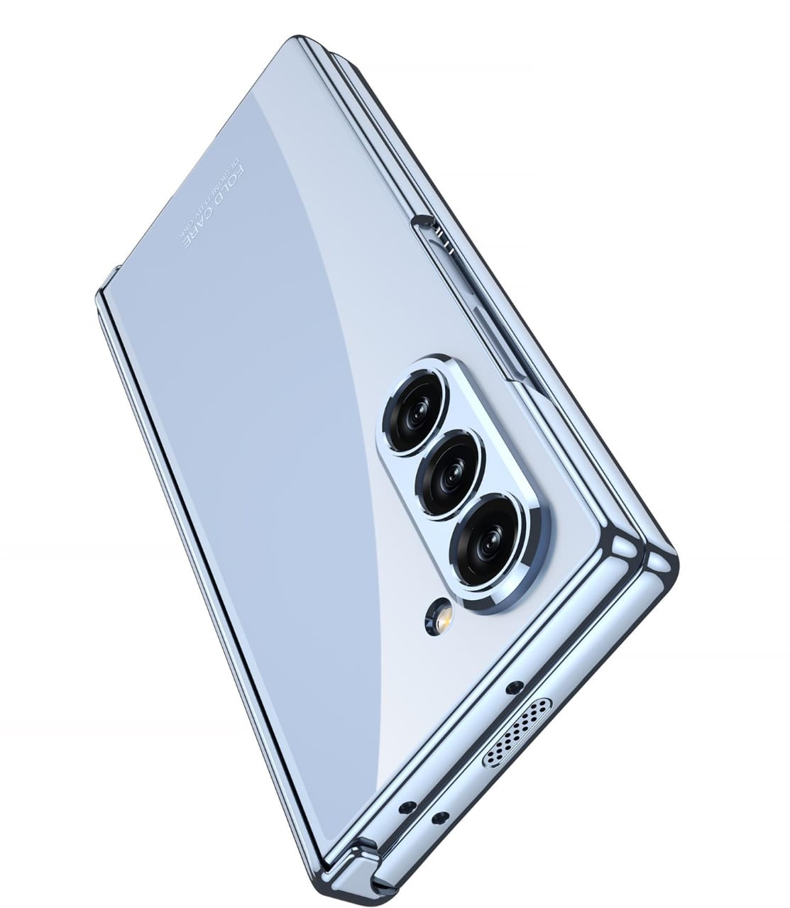 Transparent Magnetic Z Fold 6 Hinge Case