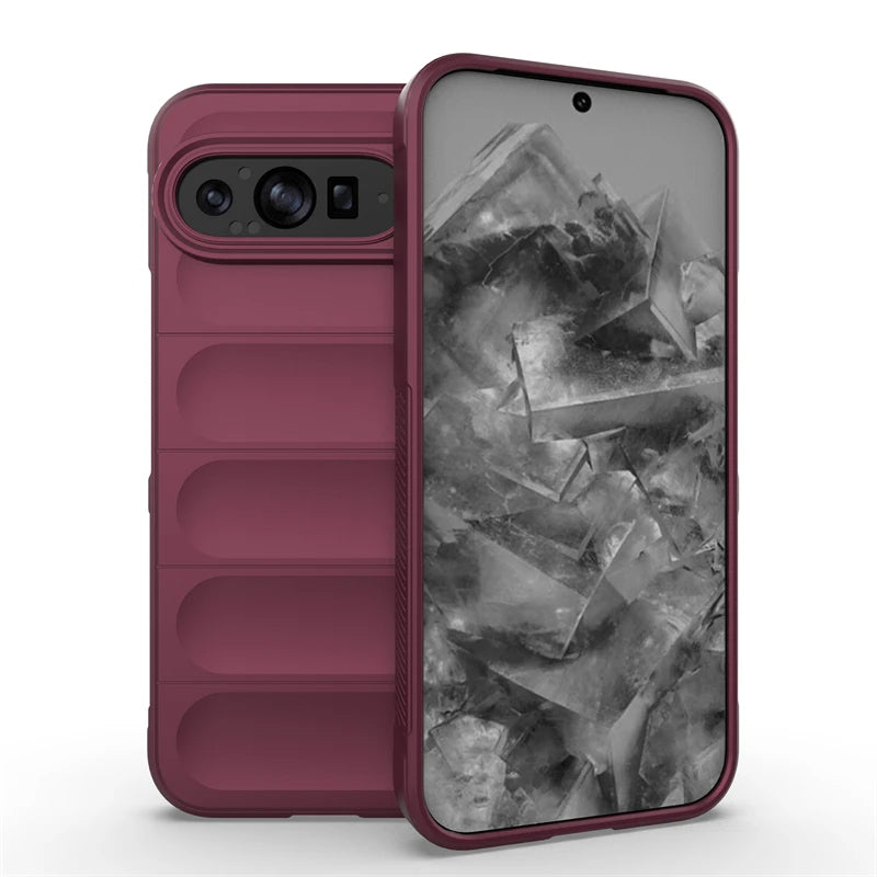 Silicone Pixel 9 Shockproof & Camera Protection Case