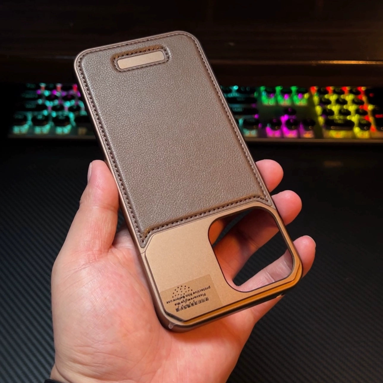 Cool Leather iPhone 16, 15, 14 Magnetic & Heat Dissipating Case