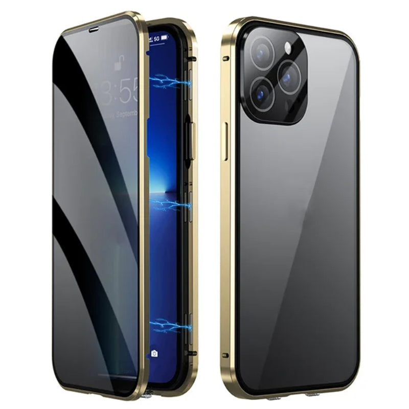 Privacy iPhone 16, 15 MagSafe & 360° Protection Case