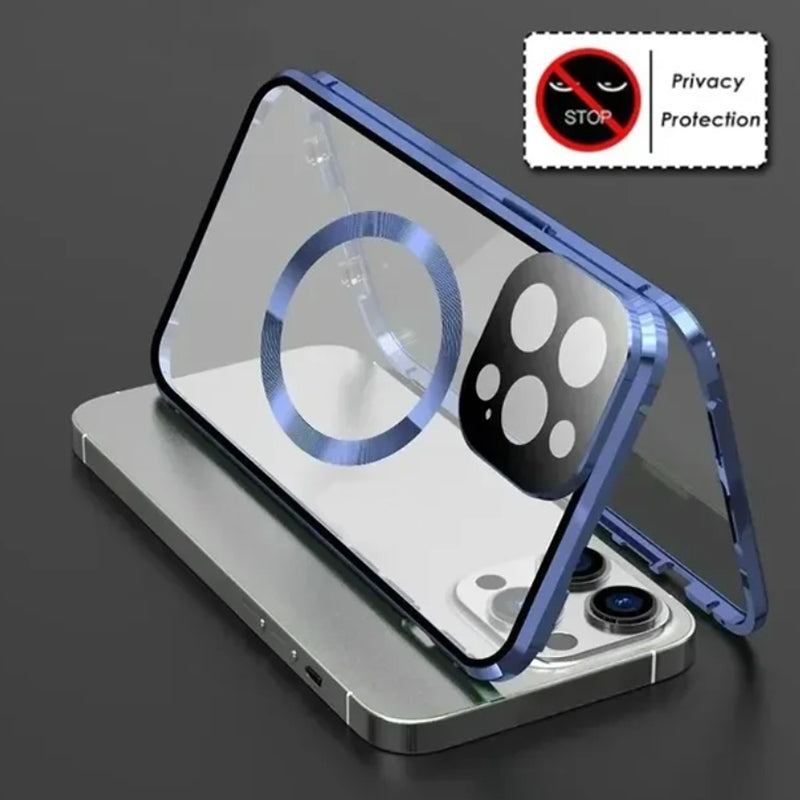 Privacy iPhone 16, 15 MagSafe & 360° Protection Case
