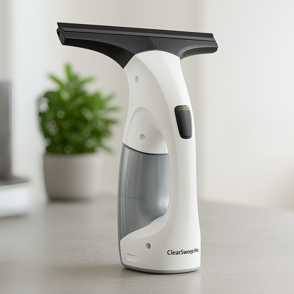 ClearSweep Pro® – Multi-Surface Electric Vacuum Squeegee