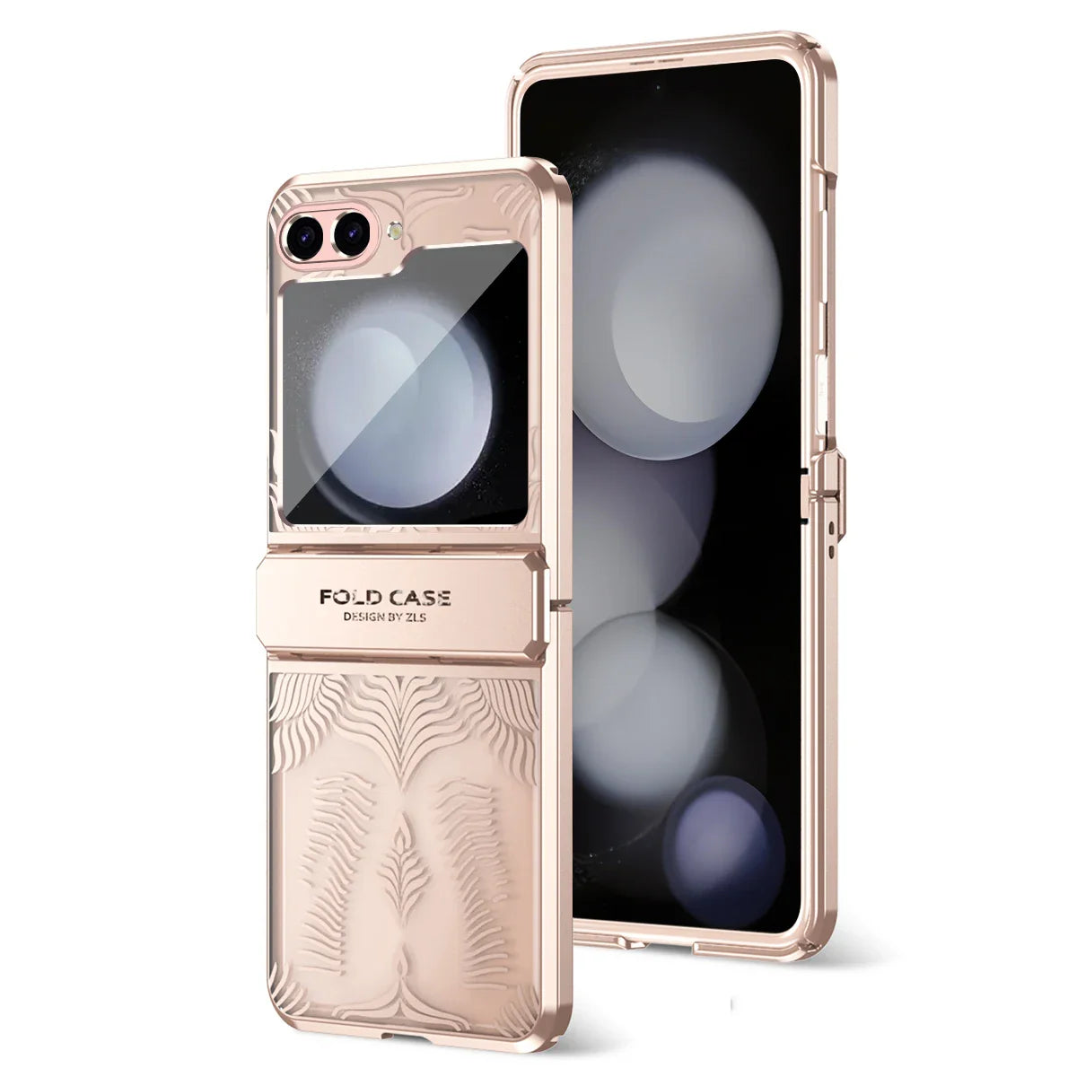Frosted Z Flip 6, 5, 4, 3 Magnetic Hinge & Ultra Protection Case