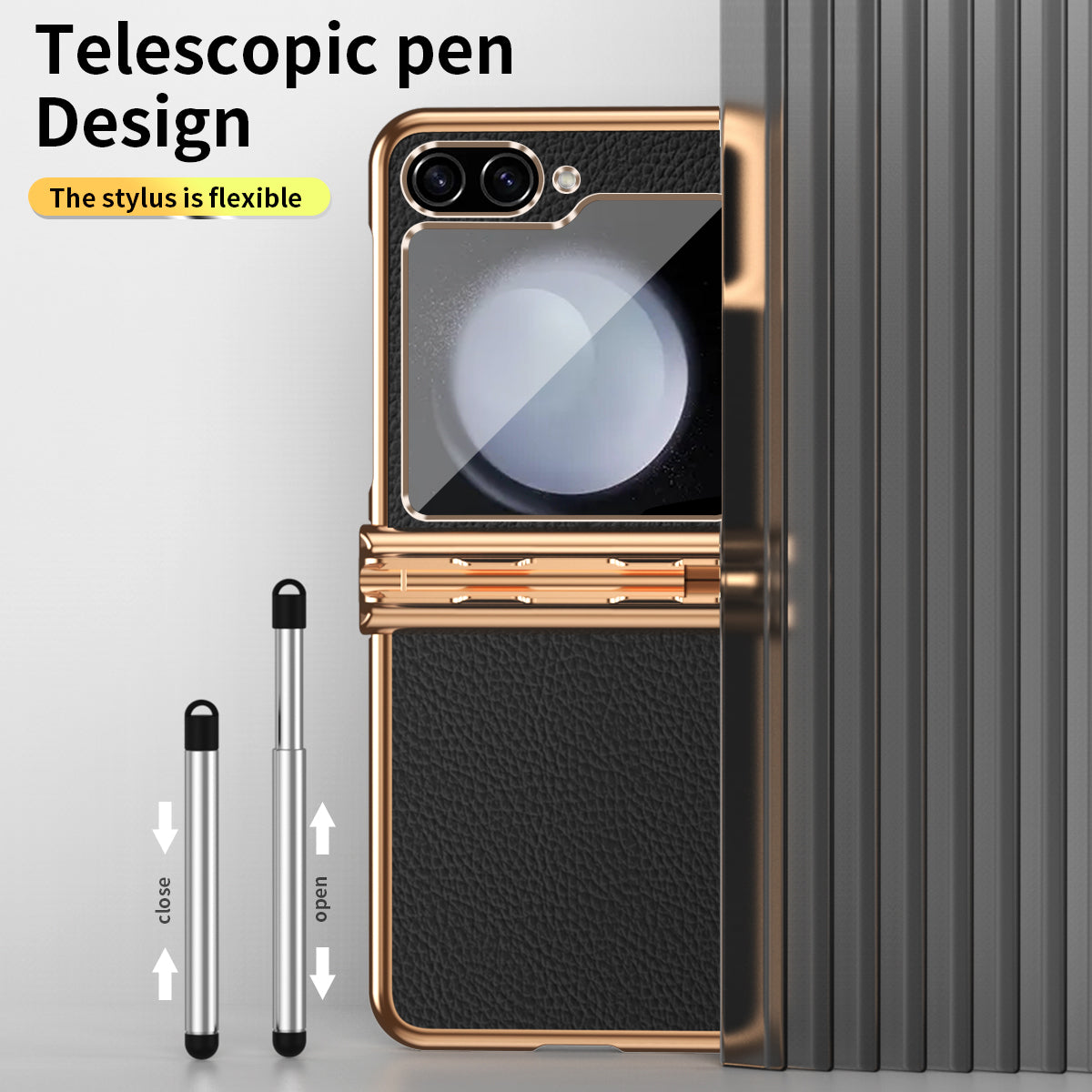 ProGuard Magnetic Hinge Z Flip 6, 5, 4 Pen Slot Case