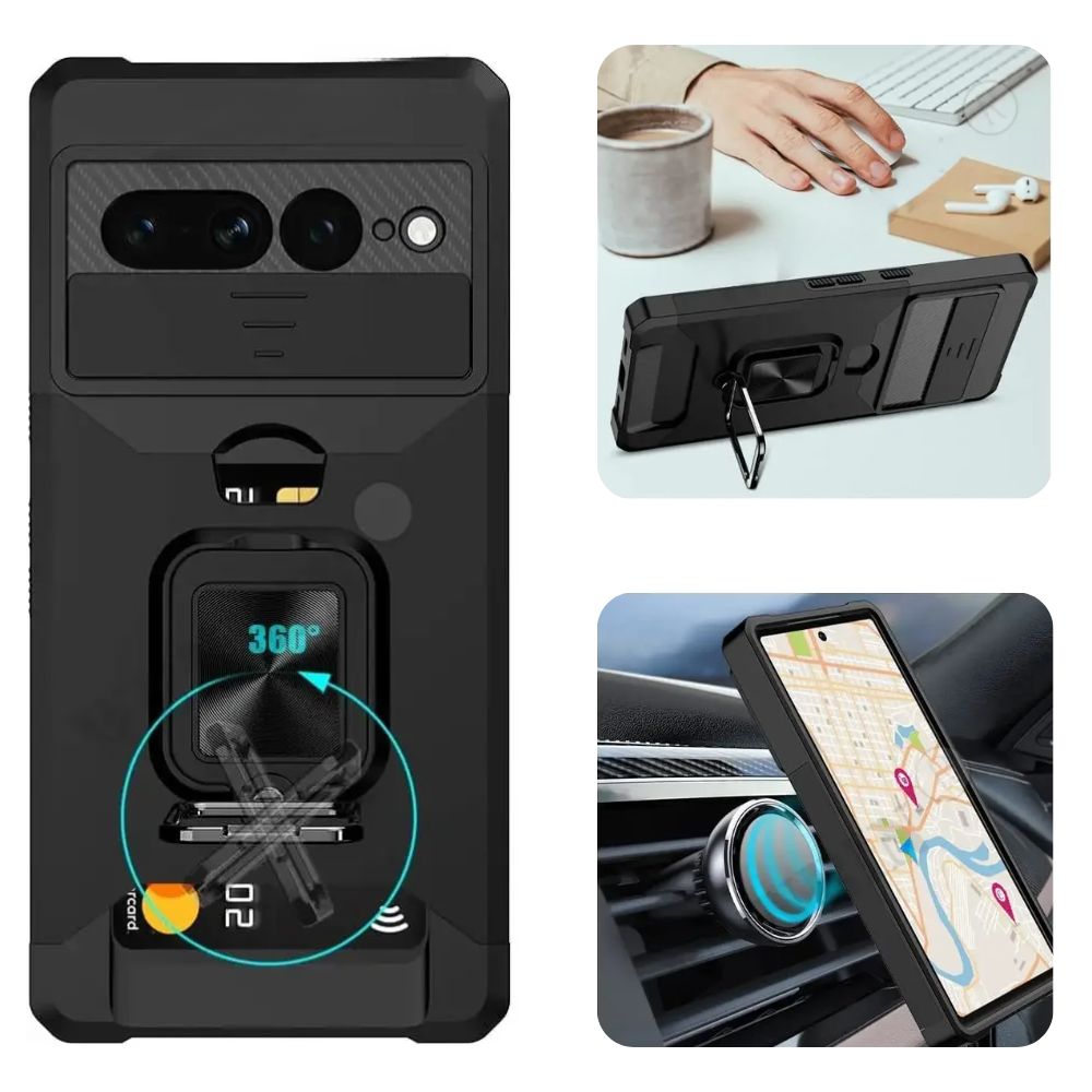 Google Pixel 9 Pro, Pixel Pro XL, Pixel 9 Sliding Camera Case