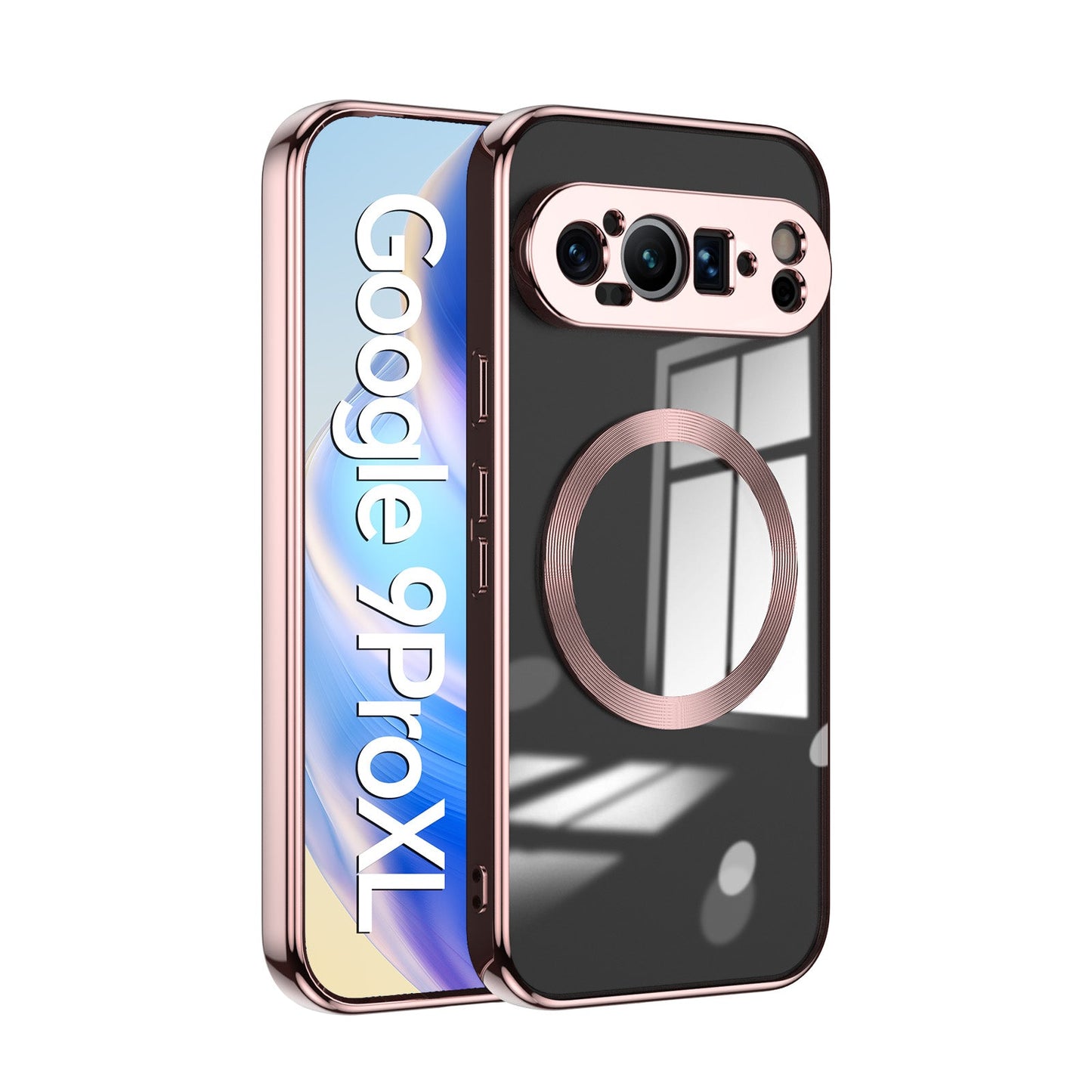 Clear MagSafe Pixel 9, 8, 7 Shockproof Case with Lens Guard
