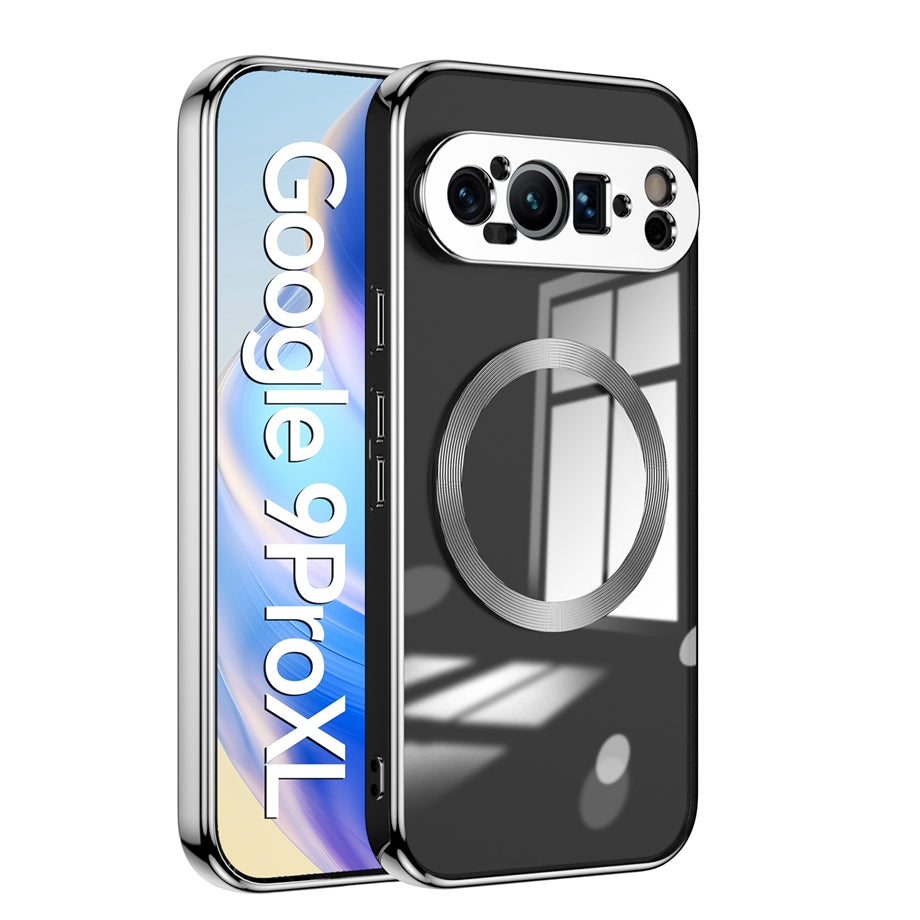 Clear MagSafe Pixel 9, 8, 7 Shockproof Case with Lens Guard