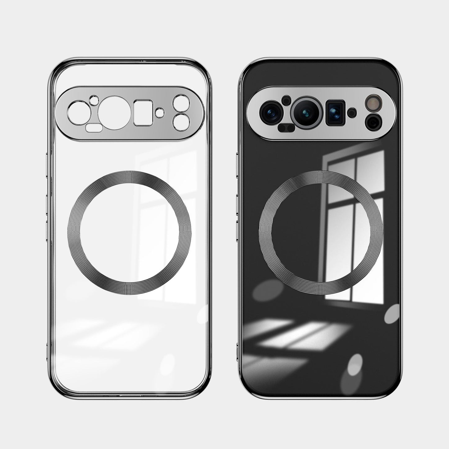 Clear MagSafe Pixel 9, 8, 7 Shockproof Case with Lens Guard