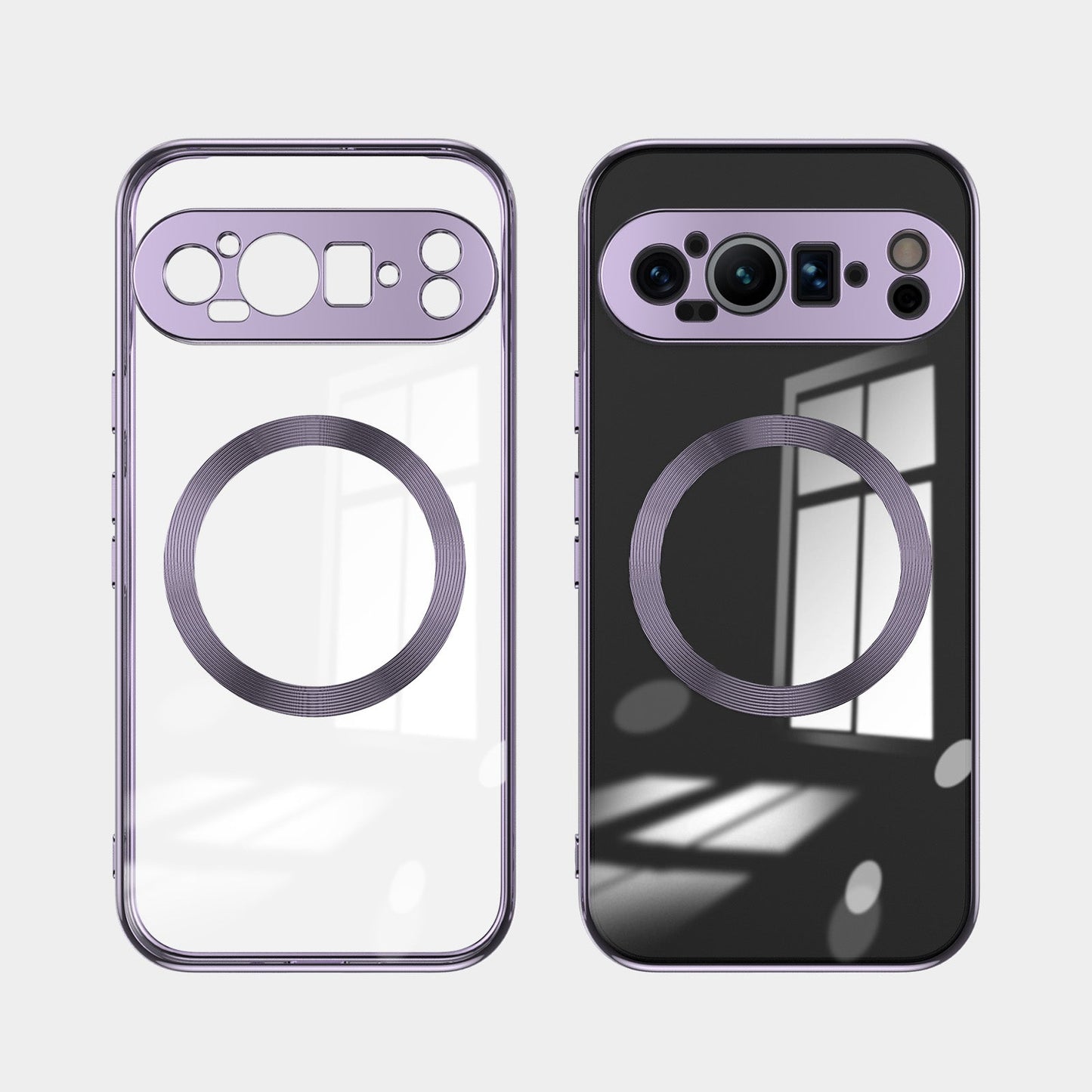 Clear MagSafe Pixel 9, 8, 7 Shockproof Case with Lens Guard