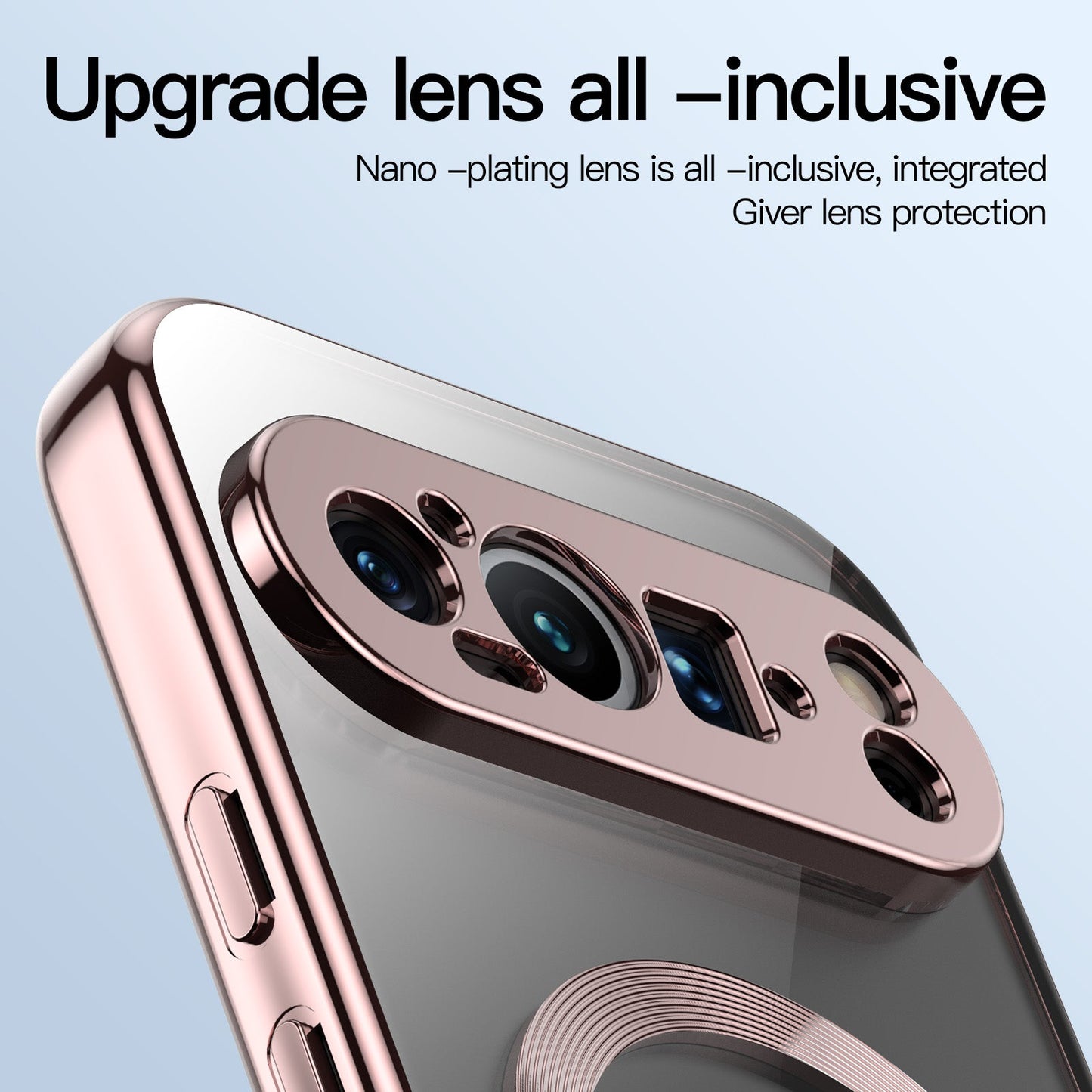 Clear MagSafe Pixel 9, 8, 7 Shockproof Case with Lens Guard