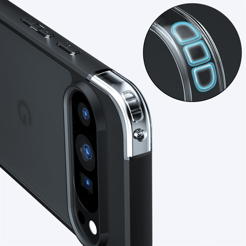 Shockproof Case for Pixel 9, Pixel 9 Pro XL Durable PC & TPU Protection