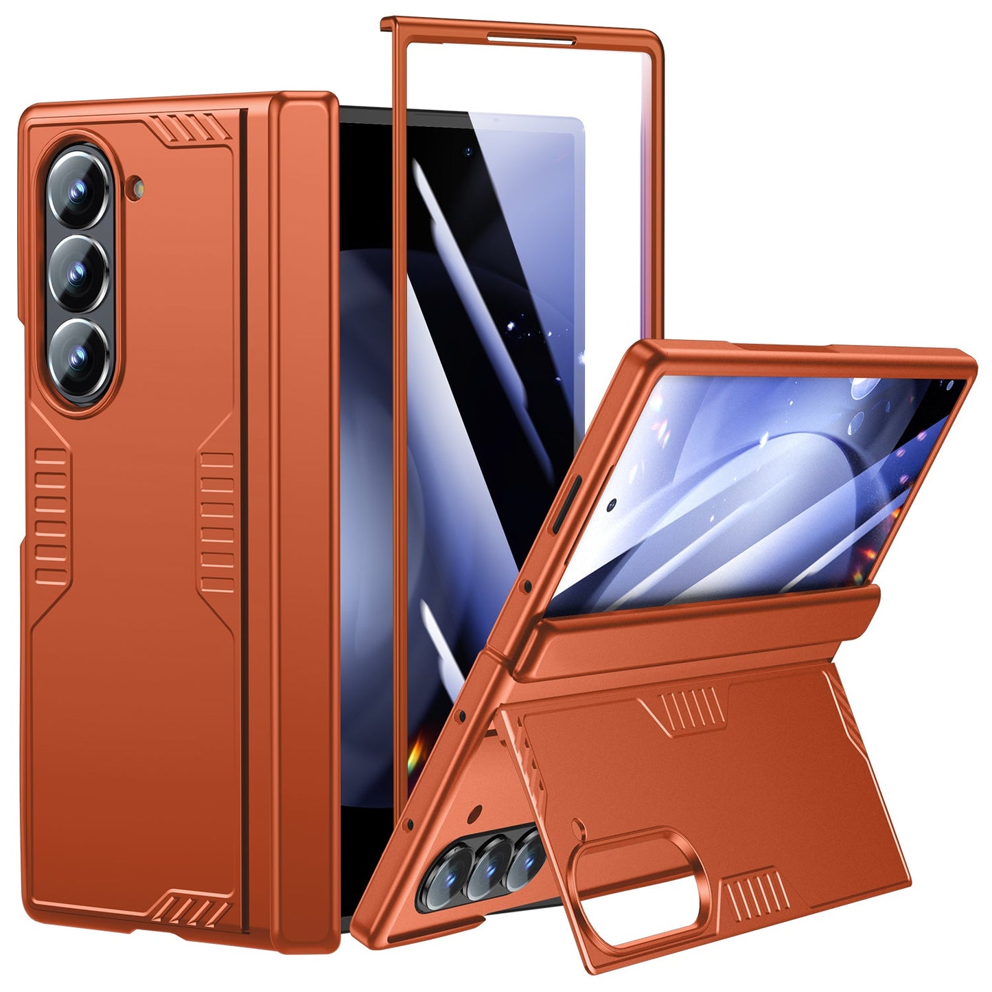 Double Protection Z Fold 6 , Hidden Kickstand, MagSafe
